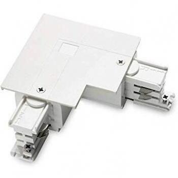IDEAL LUX 188126 Link Trim Main Connector Angolo Sinistra Accensione-Spegnimento Nero