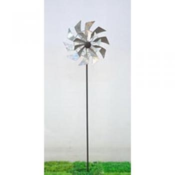 Industrial 59 Metal Windmill – 35 cm × 35 cm × 148 cm