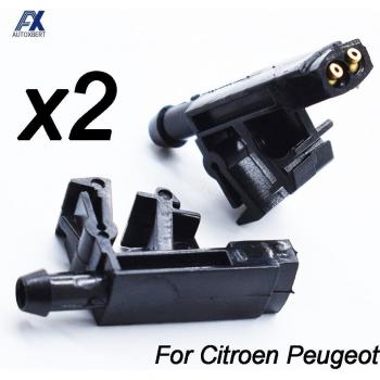2x Windshield Washer Jet Nozzle for Citroen Berlingo Xantia ZX
