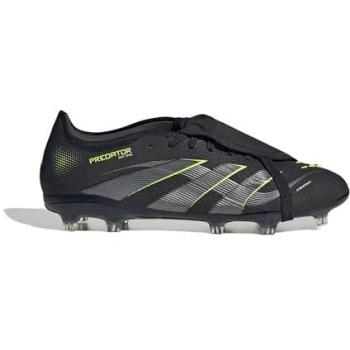 Adidas Predator Pro FG Fold‑Over Electric Stealth Core Black Carbon Lucid Lemon