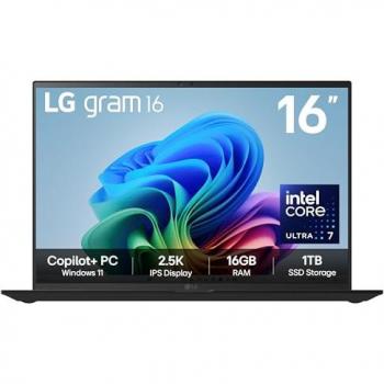 LG Gram AI 16Z90TL Elite 16GB RAM, 1TB NVMe, Windows 11 Home