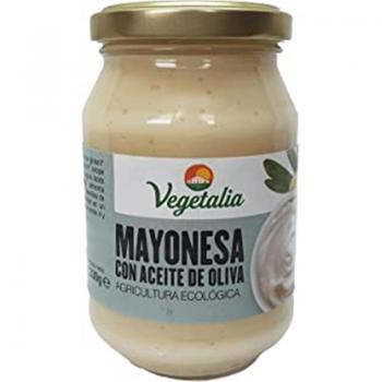 Mayonnaise végétale aux olives biologiques VEGETALIA 230 g