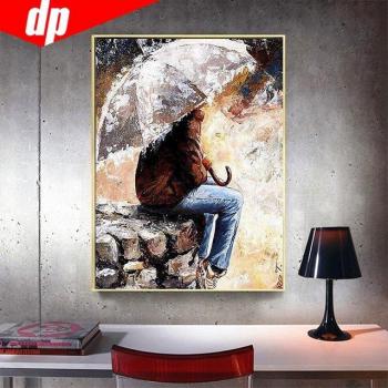 Shimmering Female Portrait Decal