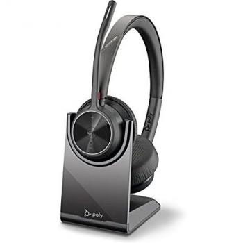 Poly Voyager 4320 UC Auriculares Inalámbricos con soporte de carga
