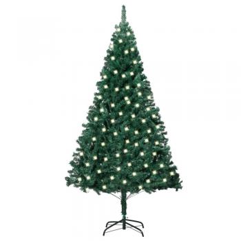 Albero di Natale Preilluminato Verde 120 cm