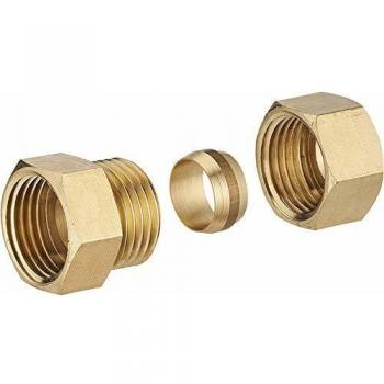 Raccord bicone femelle 20x27 pour tube cuivre Ø14