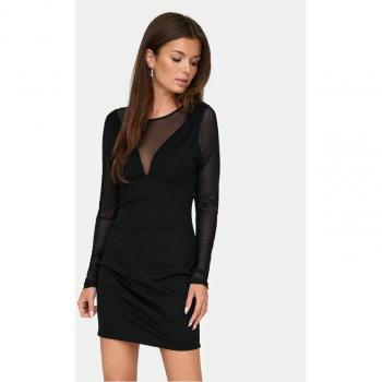 Only Minikleid mit Netzstoffdetail Becki