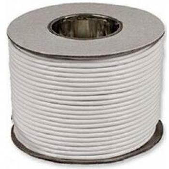 0.75mm 3 Core Round White