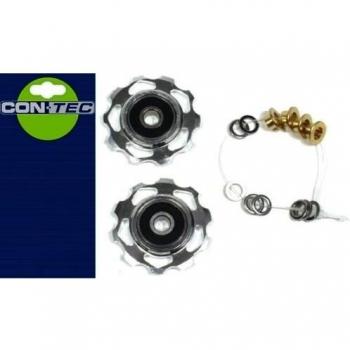 CONTEC Schaltrollen 10 Zähne, Alu 6061-T6