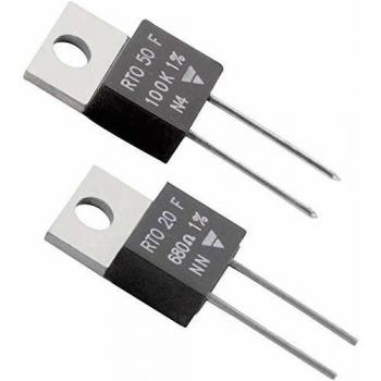 Vishay RTO 50 F Résistance de puissance 220 Ω TO220 50 W 1%
