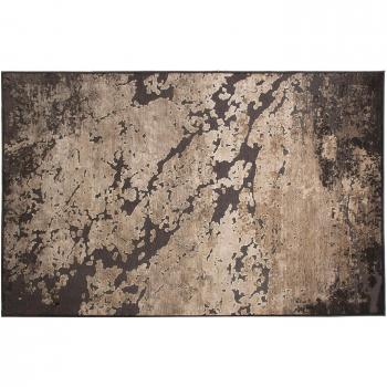 Tapis Noir Aggie en Chenille