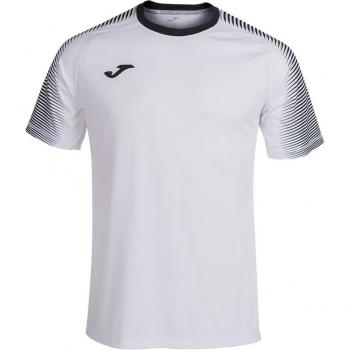 Camiseta hombre Hispa III manga corta blanca y negra