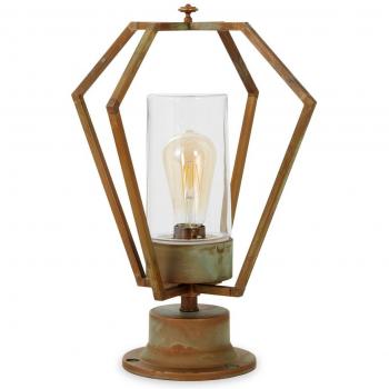 Lampioncino Gemstone 3455 in ottone e vetro