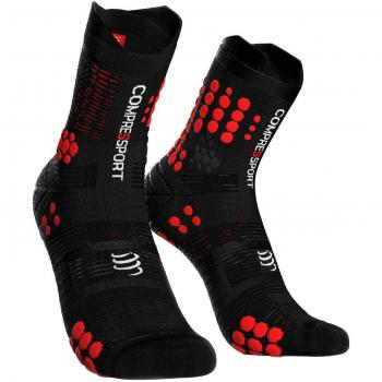 COMPRESSPORT Chaussettes de Trail V3 0, Noir, 35-38 EU