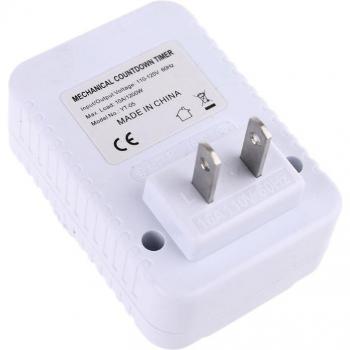 Mechanical Plug Timer Switch for 110V Devices