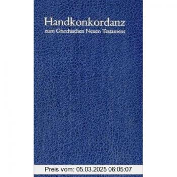 Handkonkordanz zum griechischen Neuen Testament