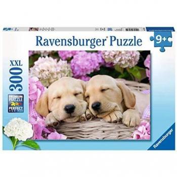 00 Piece Sweet Dogs in a Basket Jigsaw Puzzle by Ravensburger