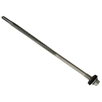 ForgeFix TechFast Composite Panel to Steel Hex Head Screw, No.5, 5.5 x 16mm with Washer, Box of 100