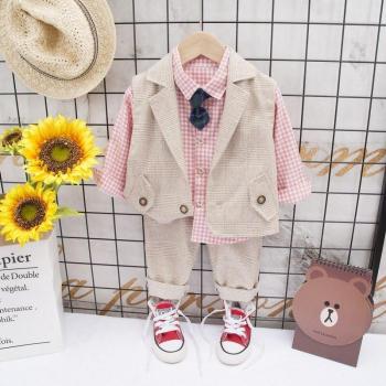 Camiseta Lisa a Rayas para Niños