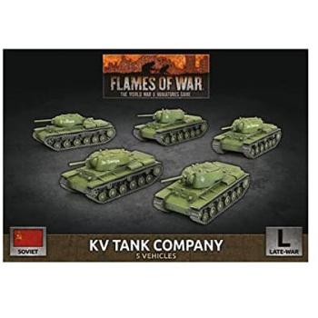 KV-8 Flamer Battalion – Flames of War (X5 Plastic)