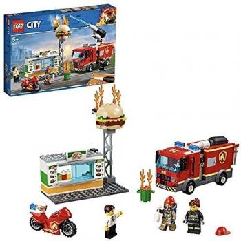 LEGO 60214 Ville Pompiers Restaurant de Hamburgers