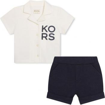Kit short et chemise 18M garçon bleu Michael Kors
