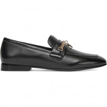 Eva Minge Damen Slipper CYNIA-LT2513-37 Schwarz