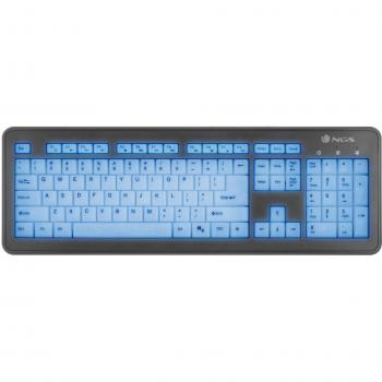 Teclado NGS Blue Lagoon USB Retroiluminado