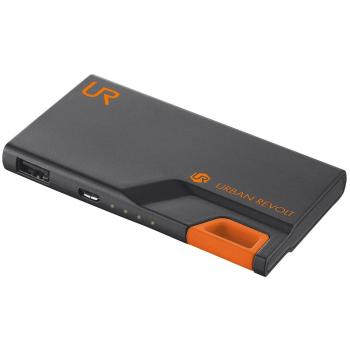 Trust Power Bank 3000T 2200mAh, Grigio e Arancione