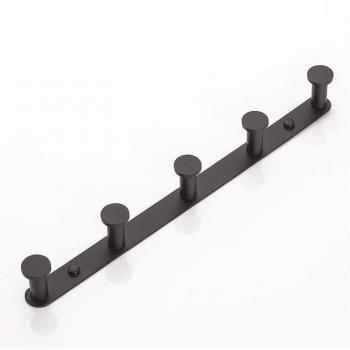 Stainless Steel Round Robe Hooks for Bathroom (1-8 Hooks)