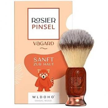Veganer Schwert-Rasierpinsel mit Holzgriff – WLDOHO VAGARD