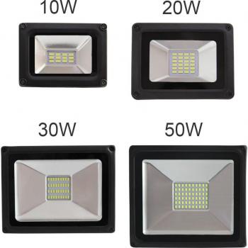 Reflector de Luz LED 10W 30W 50W para Uso Exterior