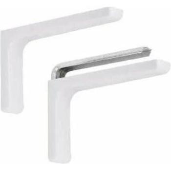 Supporto Solare Acciaio 240mm x 140mm x 35mm, Cover Bianca, Viti e Tasselli