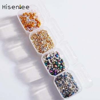 All-Metal Mermaid Nail Art Beads