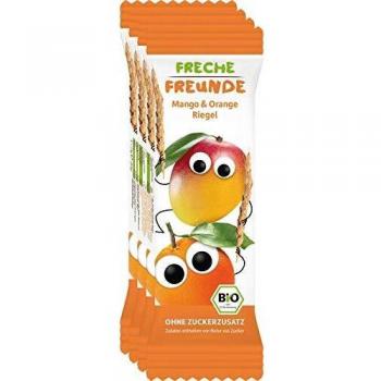 Freche Freunde Mango-Orange Riegel – 4 Pack à 23 g