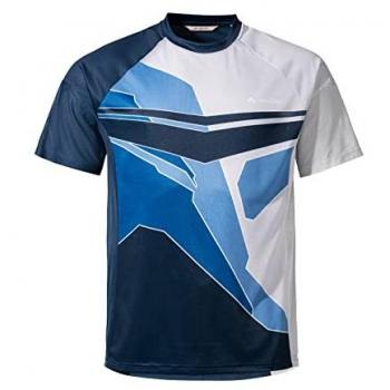 Vaude Männer‑Shirt für Bergradfahren – blau, S, atmungsaktives Material