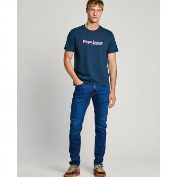 Pepe Jeans Stanley, Jeans Uomo, Gamba Conica, Lunghezza 32