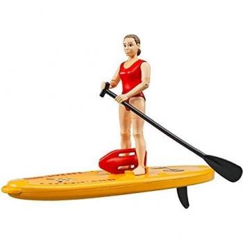 BRUDER 62785 GUARDASPAIGGIA CON STAND UP PADDLE