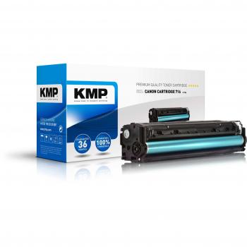 Toner compatibile KMP per stampante Canon, colorante Cyan, 1500 pagine