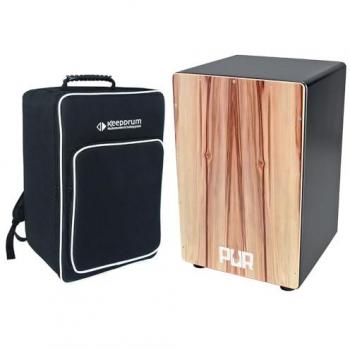 PUR PC1088 Vision One Satin Nuss Cajon mit Tasche (Cajon)