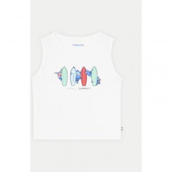 Blusa Mayoral 1036 Bianco Vestibilità Classica