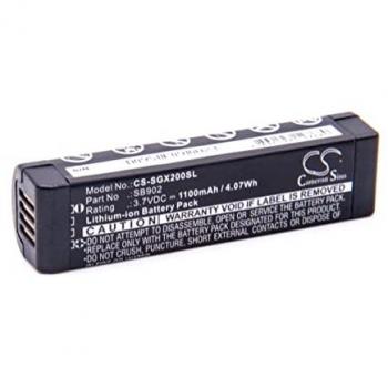 Batería recargable 1100 mAh compatible con Shure GLX-D2/SM58 y GLX-D2/SM86