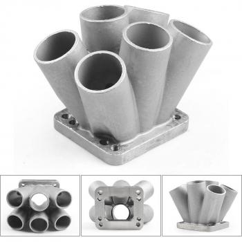 Edelstahl 6-1 Turbo Krümmer T3/T4