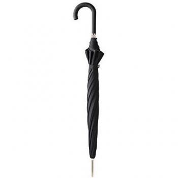 Parapluie canne uni noir Doppler