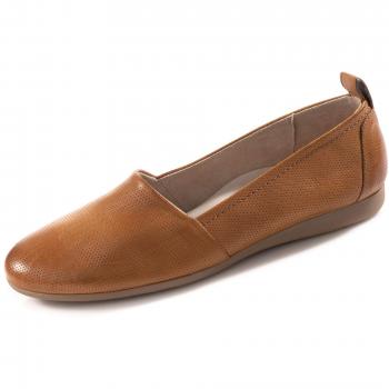 Paul Green 596211: Damenbraun‑Slipper 0064-2481-054