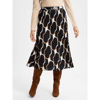 S.Oliver BLACK LABEL Regular Fit Plissee-Rock