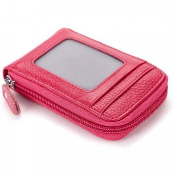 Zippered Travel Wallet for ID, Tickets, and Credit Cards
