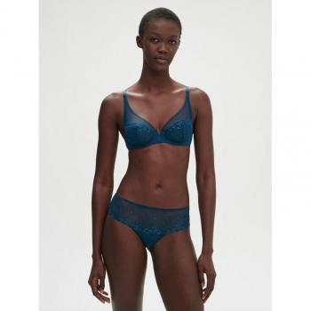 Deep Sea Elegance Sheer Bra