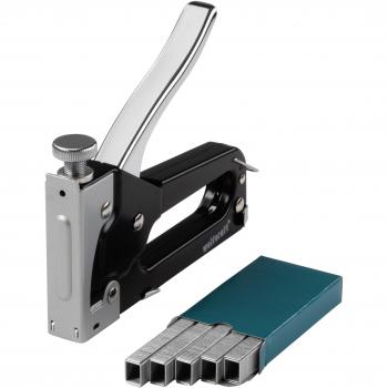 Tacocraft 053 Steel‑Housed Stapler – Wolfcraft 7088000 Set