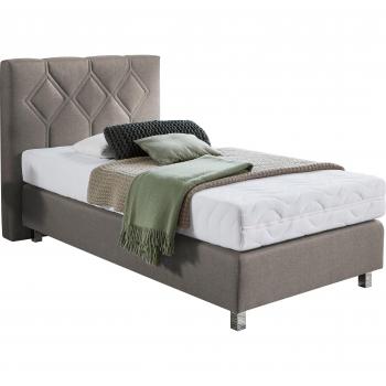 Westfalia Schlafkomfort Boxspringbett “Phönix” Microvelours 100 % Polyester
